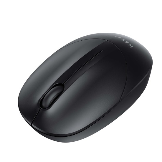 Mouse Fara Fir 2.4GHz, 1600 DPI, ABS, PC- Havit (MS54GT) - Black