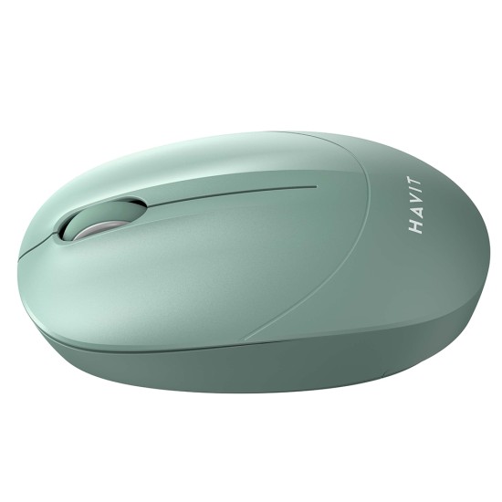 Mouse Fara Fir 2.4GHz, 1600 DPI, ABS, PC- Havit (MS54GT) - Green