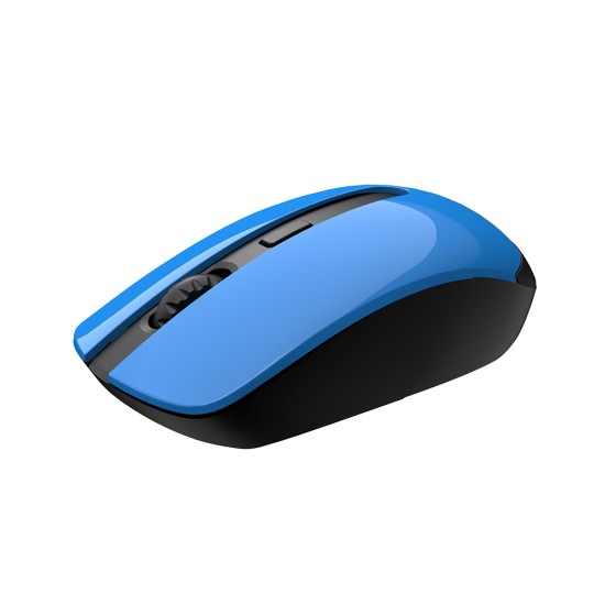 Mouse Fara Fir 2.4GHz, 800-1200-1600 DPI - Havit (MS989GT) - Black / Blue