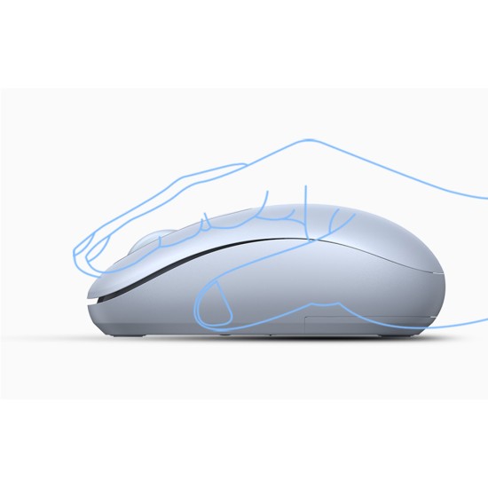 Mouse Fara Fir 800/1200/1600/2400 DPI - Ugreen (90671) - Dusty Blue