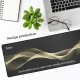 Mouse Pad 200x240mm pentru Gaming - Hoco Aurora (GM22) - Black