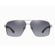 Ochelari cu Protectie UV Barbati - Techsuit (LM001) - Gun Color / Black Gray