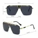Ochelari de Soare pentru Barbati - Techsuit (2576) - Gold / Blue / Brown Ochelari de Soare pentru Barbati - Techsuit (2576) - Gold / Blue / Brown