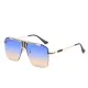 Ochelari de Soare pentru Barbati - Techsuit (2576) - Gold / Blue / Brown Ochelari de Soare pentru Barbati - Techsuit (2576) - Gold / Blue / Brown