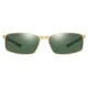 Ochelari de Soare pentru Barbati - Techsuit (559) - Gold / Green