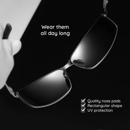 Ochelari de Soare pentru Barbati - Techsuit (559) - Gun Color / Photochromic Ochelari de Soare pentru Barbati - Techsuit (559) - Gun Color / Photochromic