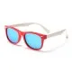 Ochelari de Soare pentru Copii cu Protectie UV - Techsuit (D802) - Red / White / Ice-Blue Ochelari de Soare pentru Copii cu Protectie UV - Techsuit (D802) - Red / White / Ice-Blue