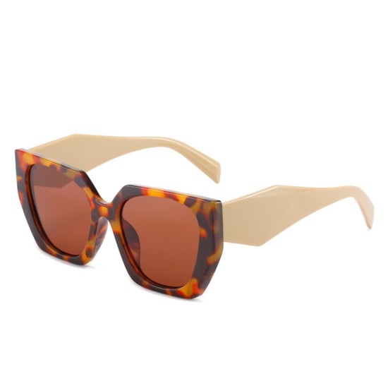 Ochelari de Soare pentru Femei - Techsuit (3967) - Leopard / Brown