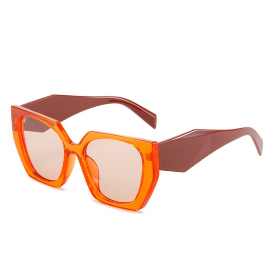 Ochelari de Soare pentru Femei - Techsuit (3967) - Orange / Tan / Champagne