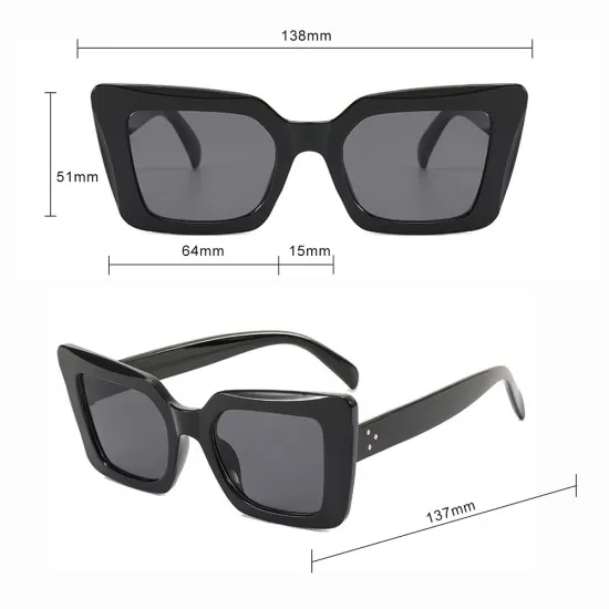 Ochelari de Soare pentru Femei - Techsuit (5277) - Brown
