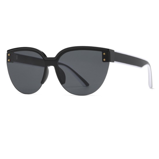 Ochelari de Soare pentru Femei - Techsuit (6506) - Bright Black / Gray