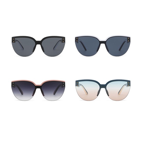 Ochelari de Soare pentru Femei - Techsuit (6506) - Bright Black / Gray