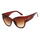 Ochelari de Soare pentru Femei - Techsuit (9778) - Brown