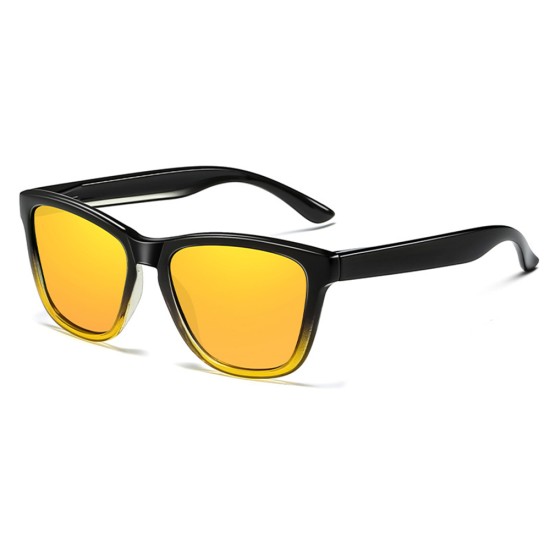 Ochelari de Soare - Techsuit (0717) - Gradient Black / Yellow