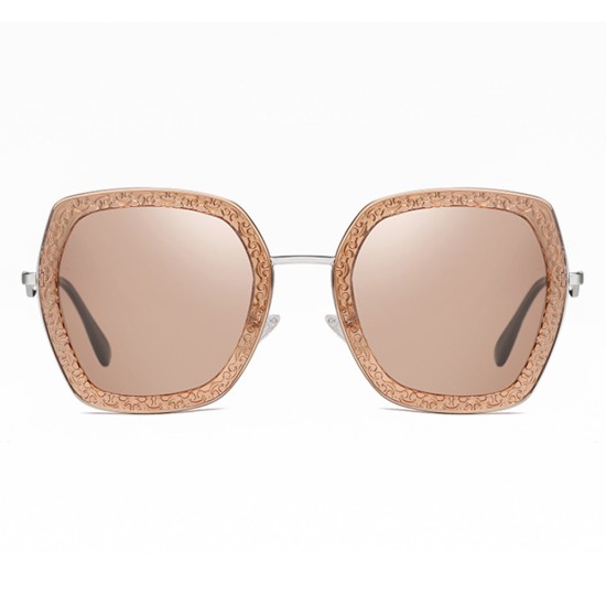 Ochelari de Soare - Techsuit Polarised Metal (WD2207-T11) - Nude Pink