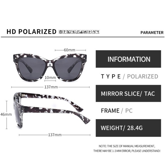 Ochelari de Soare - Techsuit Polarised PC (OD8155-C1) - Ink / Black