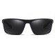 Ochelari de Soare - Techsuit Polarised TR90 (MM101) - Matte Black / Red