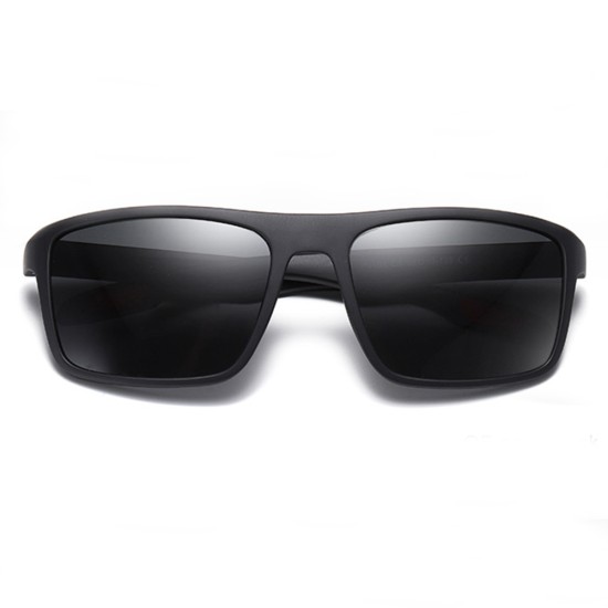 Ochelari de Soare - Techsuit Polarised TR90 (MM101) - Matte Black / Red