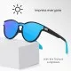 Ochelari de Soare - Techsuit (TR7545) - Matte Black / Blue Green Ochelari de Soare - Techsuit (TR7545) - Matte Black / Blue Green