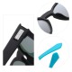 Ochelari de Soare - Techsuit (TR7545) - Matte Black / Blue Green