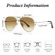 Ochelari de Soare Unisex - Techsuit (3025) - Gold / Brown Ochelari de Soare Unisex - Techsuit (3025) - Gold / Brown