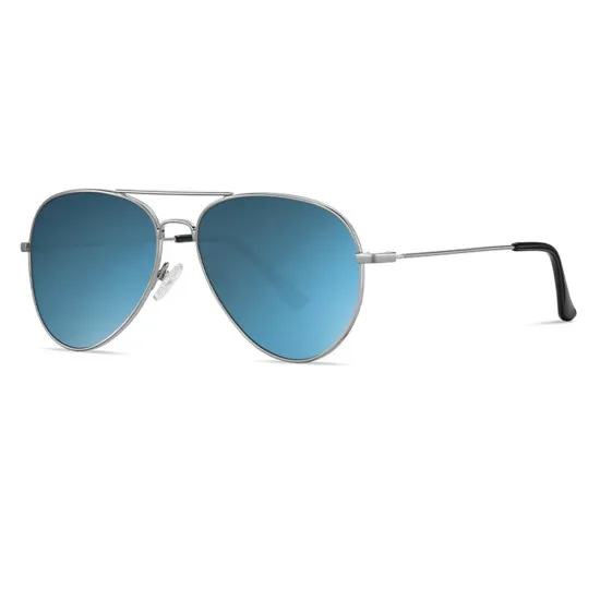Ochelari de Soare Unisex - Techsuit (3025) - Silver / Ice Blue Ochelari de Soare Unisex - Techsuit (3025) - Silver / Ice Blue
