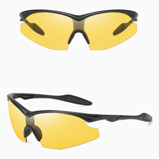 Ochelari pentru Ciclism - Techsuit (1806) - Black / Yellow