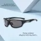 Ochelari pentru Ciclism - Techsuit (9309) - Black / Blue Ochelari pentru Ciclism - Techsuit (9309) - Black / Blue