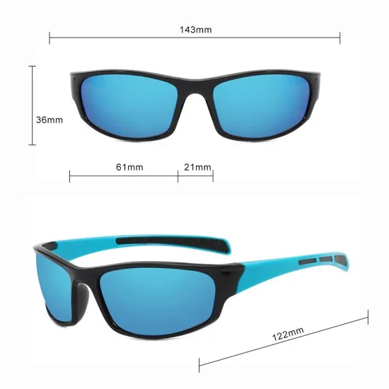 Ochelari pentru Ciclism - Techsuit (9937) - Black / Green Ochelari pentru Ciclism - Techsuit (9937) - Black / Green