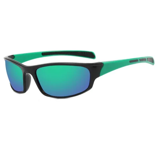 Ochelari pentru Ciclism - Techsuit (9937) - Black / Green Ochelari pentru Ciclism - Techsuit (9937) - Black / Green