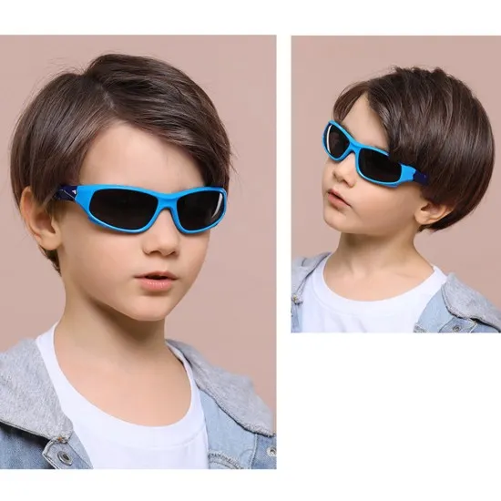 Ochelari pentru Copii Polarizati - Techsuit (816-C5) - Blue / Yellow Ochelari pentru Copii Polarizati - Techsuit (816-C5) - Blue / Yellow