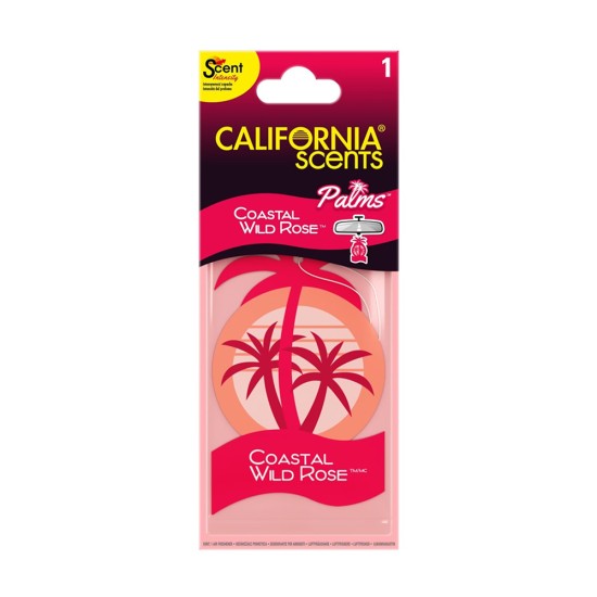 Odorizant pentru Masina - California Scents - Coastal Wild Rose