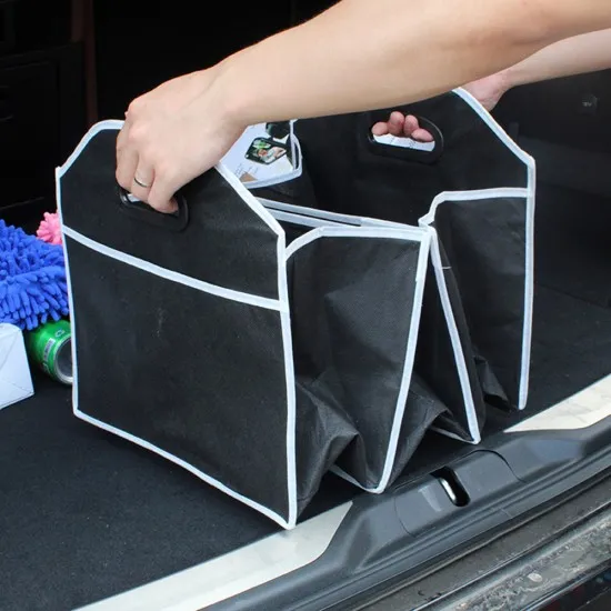 Organizator Auto Portbagaj Tip Cutie 50 x 31 x 24cm - Techsuit (CO-F1) - Black Organizator Auto Portbagaj Tip Cutie 50 x 31 x 24cm - Techsuit (CO-F1) - Black