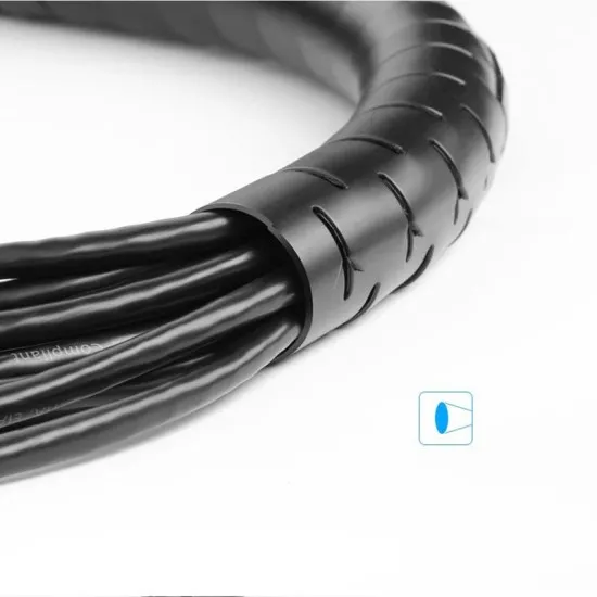 Organizator Cabluri Universal 25mm x 3m - Ugreen Protection Tube DIA (30819) - Black Organizator Cabluri Universal 25mm x 3m - Ugreen Protection Tube DIA (30819) - Black