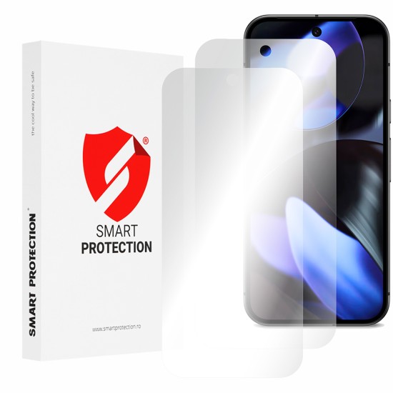 [Pachet 2x] Folie regenerabila premium Google Pixel 9 - Smart Protection Classic - Clear