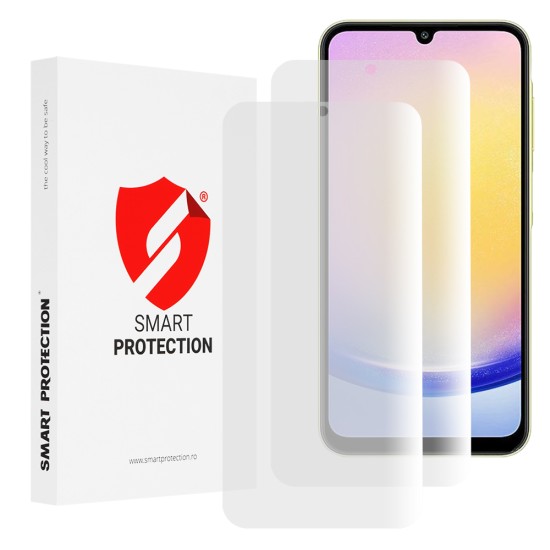 [Pachet 2x] Folie regenerabila premium Samsung Galaxy A25 5G - Smart Protection Classic - Clear