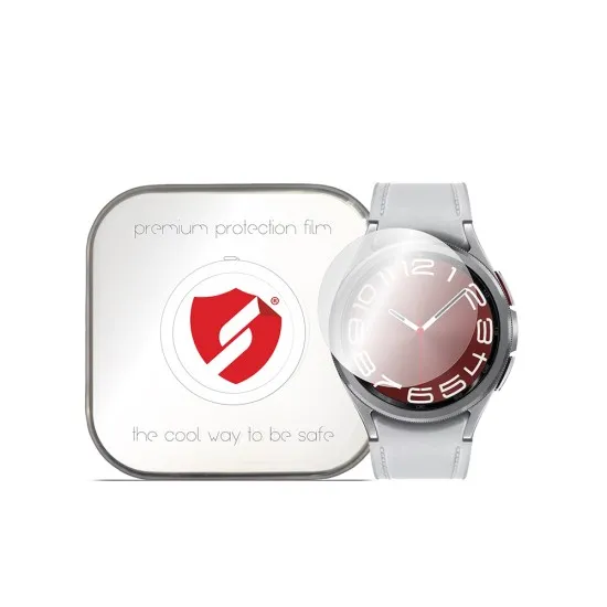 [Pachet 4x] Folie regenerabila premium Samsung Galaxy Watch6 Classic 43mm - Smart Protection Classic - Clear