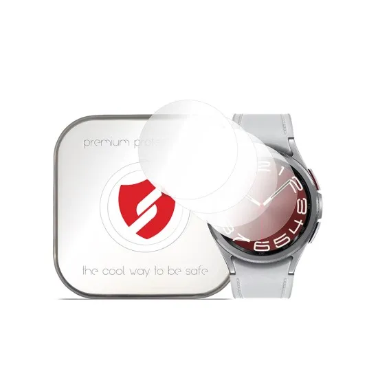 [Pachet 4x] Folie regenerabila premium Samsung Galaxy Watch6 Classic 43mm - Smart Protection Classic - Clear