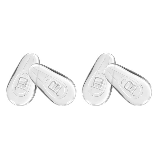 Pernuta pentru Ochelari din Silicon (set 4) - Techsuit (NPT1) - Transparent