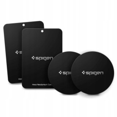 Placute Metalice pentru Telefon (set 4) - Spigen (MP-4P) - Black Placute Metalice pentru Telefon (set 4) - Spigen (MP-4P) - Black