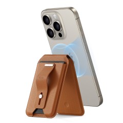 Portofel pentru Telefon cu Functie de Suport Birou -  ESR (2K64402) - Caramel Brown Portofel pentru Telefon cu Functie de Suport Birou -  ESR (2K64402) - Caramel Brown