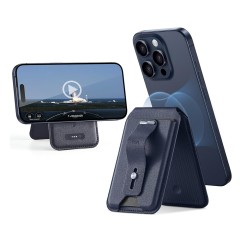 Portofel pentru Telefon cu Functie de Suport Birou -  ESR - Blue Titanium Portofel pentru Telefon cu Functie de Suport Birou -  ESR - Blue Titanium