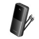 Power Bank 2x USB, Two Way Fast Charging, 20000mAh - Vention (FHPB0) - Black