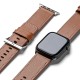 Rama pentru Apple Watch 1/2/3/4/5/6/7/8/9/SE/SE 2/Ultra/Ultra 2 (42/44/45/49mm) - Ringke Leather One Basic Bold - Brown