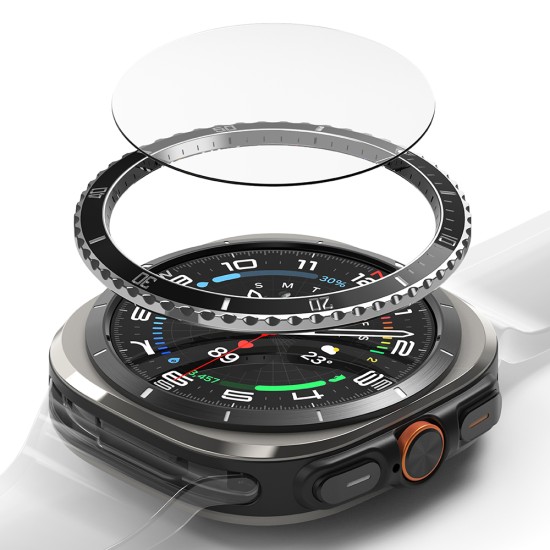 Rama pentru Samsung Galaxy Watch Ultra 47mm - Ringke Bezel Styling - Black (CB-GW7U-47-80)