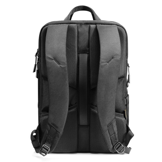 Rucsac Rezistent la Apa pentru Laptop, 20l, 15.6″ - Tomtoc Navigator (T71M1D1) - Black