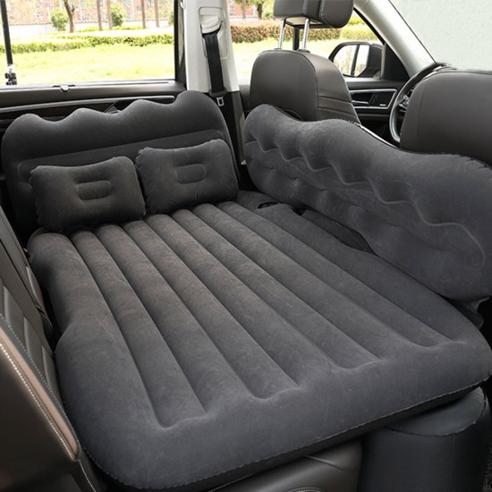 Saltea pentru Masina Gonflabila (130x85cm) - Techsuit Car Traveling (CO-I1) - Black Gray