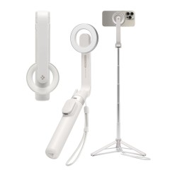 Selfie Stick Compatibil MagSafe - Spigen S571W - Dune Beige Selfie Stick Compatibil MagSafe - Spigen S571W - Dune Beige