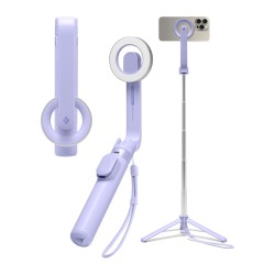 Selfie Stick Compatibil MagSafe - Spigen S571W - Lavender Selfie Stick Compatibil MagSafe - Spigen S571W - Lavender