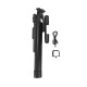 Selfie Stick cu Telecomanda si Lumina LED, 167cm - Techsuit (K30S) - Black